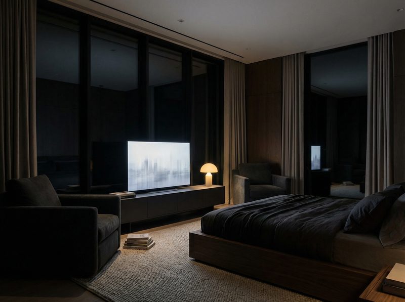 Black Out film installation - complete light blockage