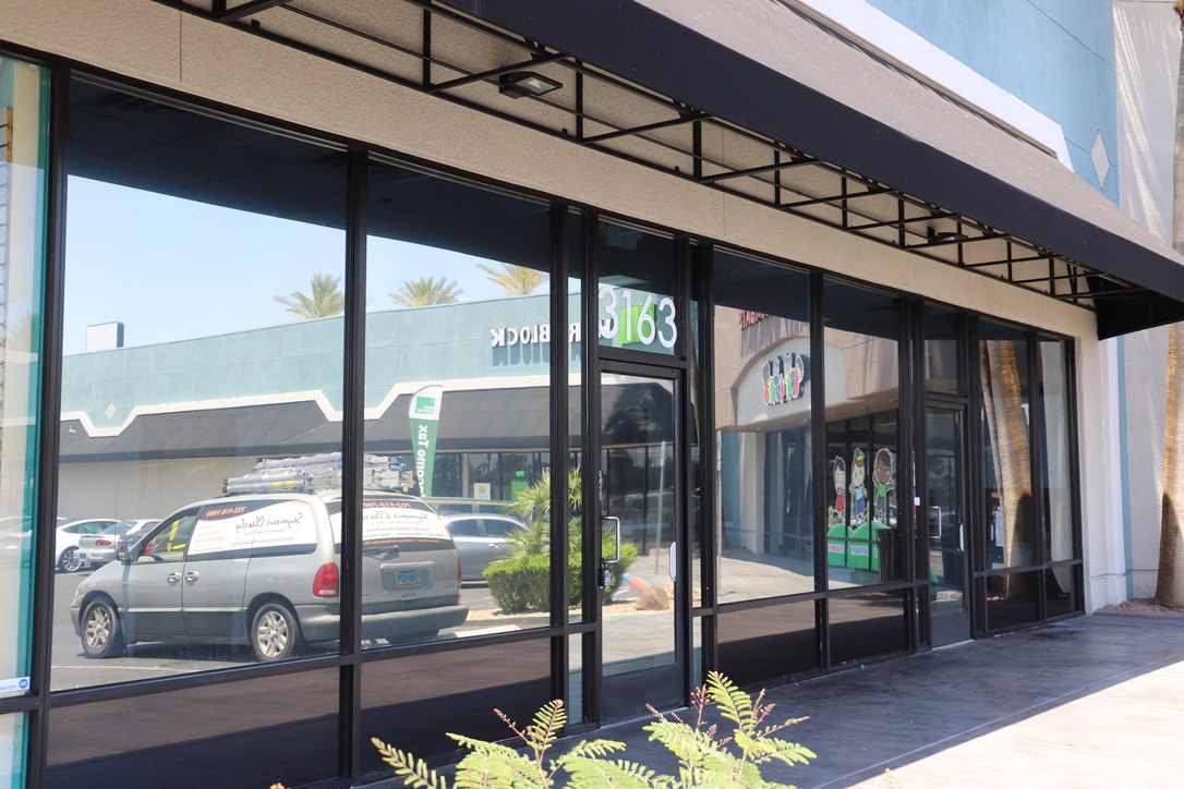 Boca Dental after window tinting side view