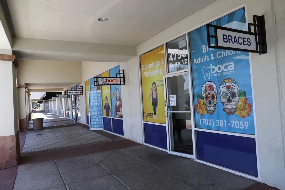 Commercial storefront window graphics full scope Henderson NV