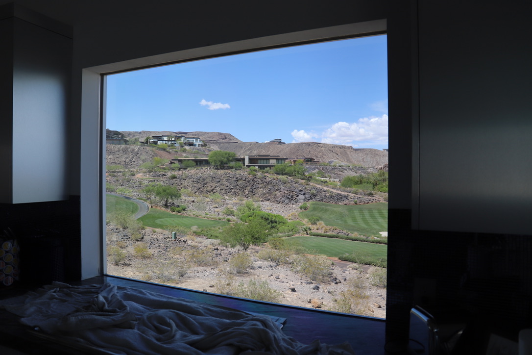 Luxury home window tinting after Henderson NV