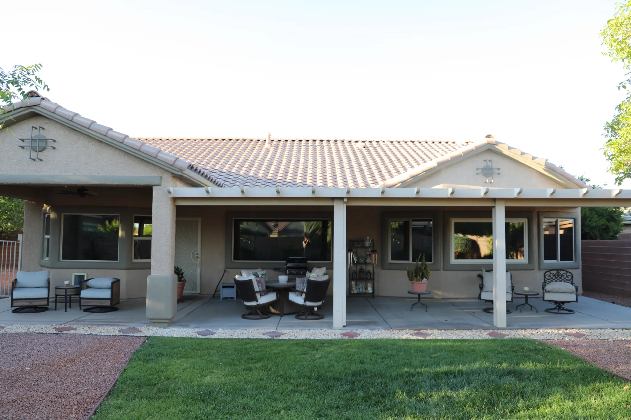 Residential patio home after window tinting Henderson NV